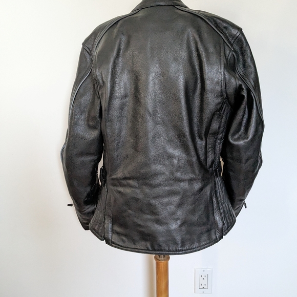 Leather Motorcycle Riding Jacket Power Trip - Picture 14 of 15